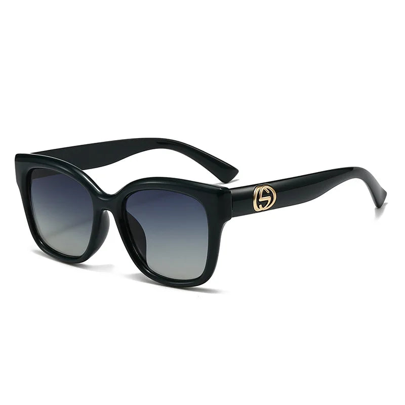 Retro Minimalist Solid Color Fashion Glasses with Decorative Temple Tips for Street Photography And Daily Wear